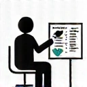 Icona di consulenza nutrizionale individuale
